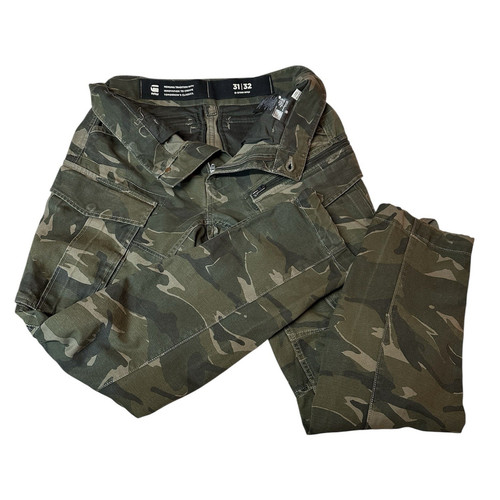Pantalone cargo mimetico