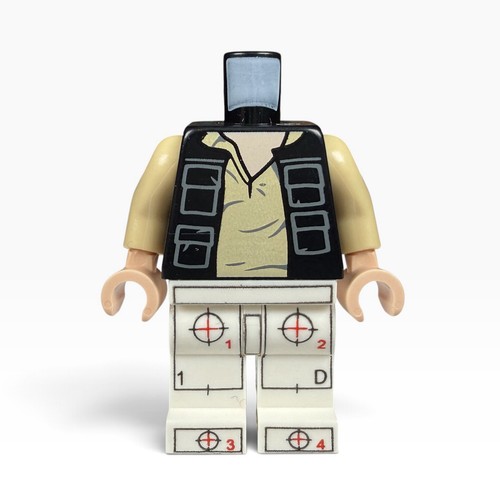 Lego ufficiale raro han solo - raro,