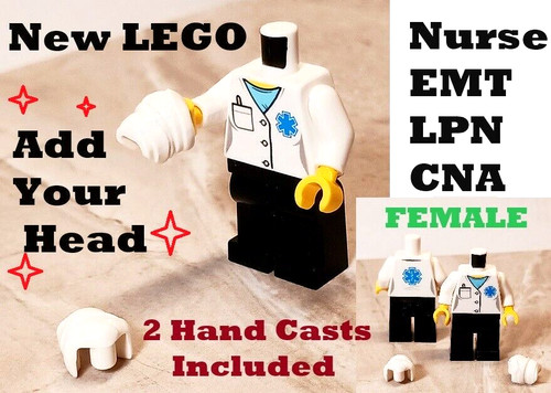 Nuovo costume lego infermiera - nuovo,